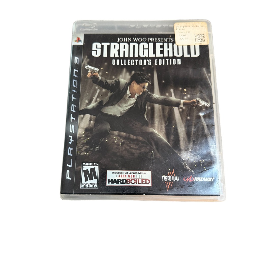John Woo Presents Stranglehold Collector's Edition (Sony PlayStation 3)